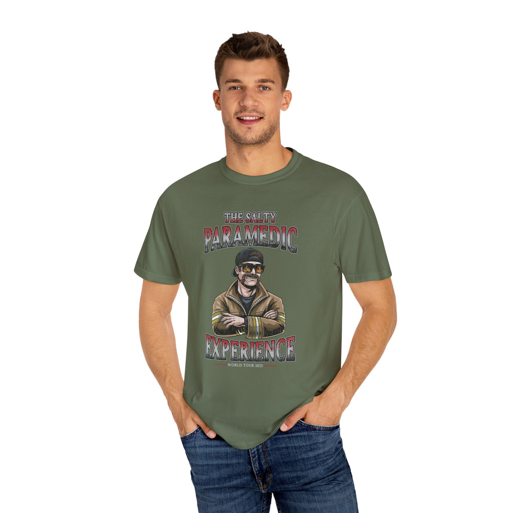 The Salty Paramedic Experience T-Shirt (Red Font)
