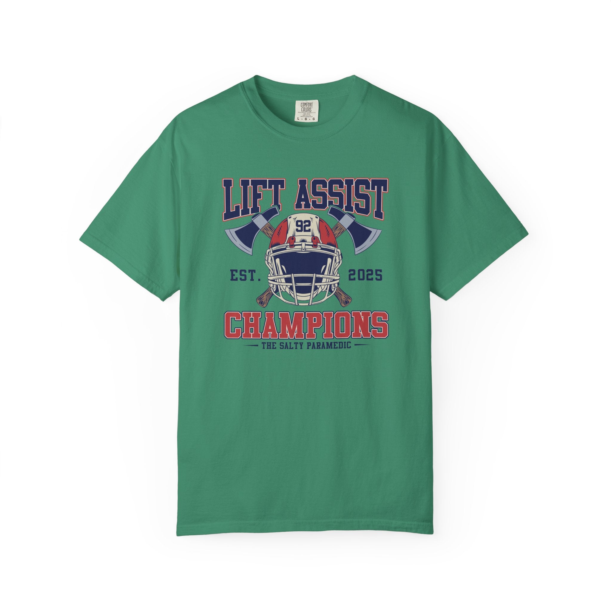 Lift Assist Champions T-Shirt (Graphic on Front)