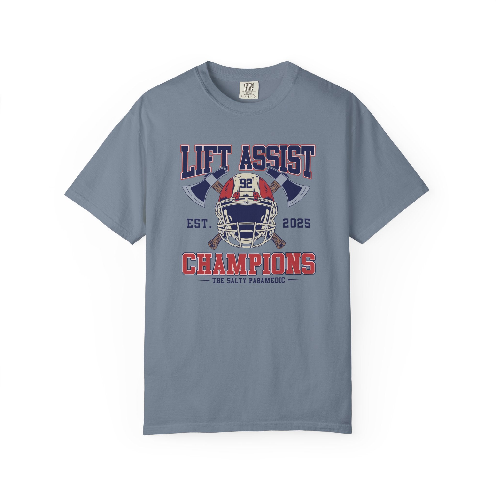 Lift Assist Champions T-Shirt (Graphic on Front)