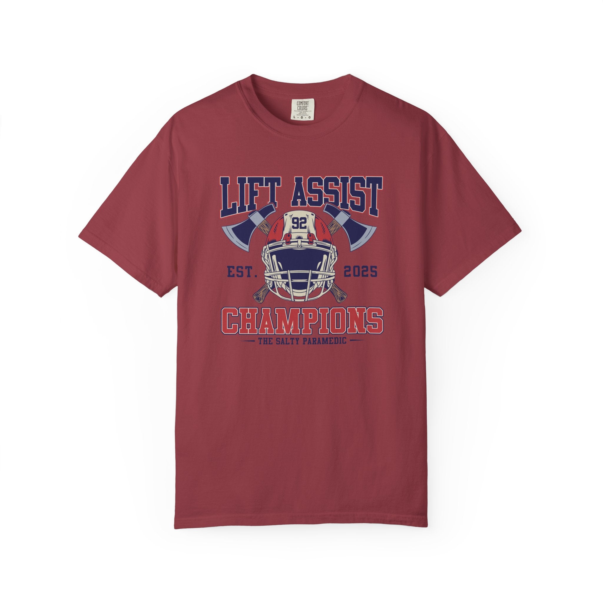 Lift Assist Champions T-Shirt (Graphic on Front)