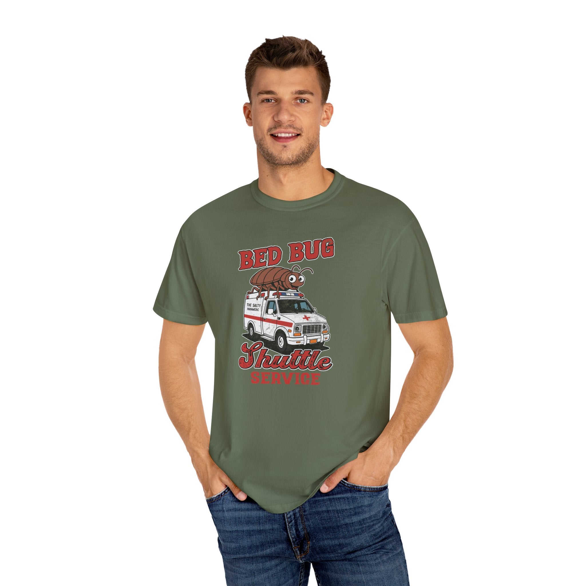 Bed Bug Shuttle Service T‑Shirt
