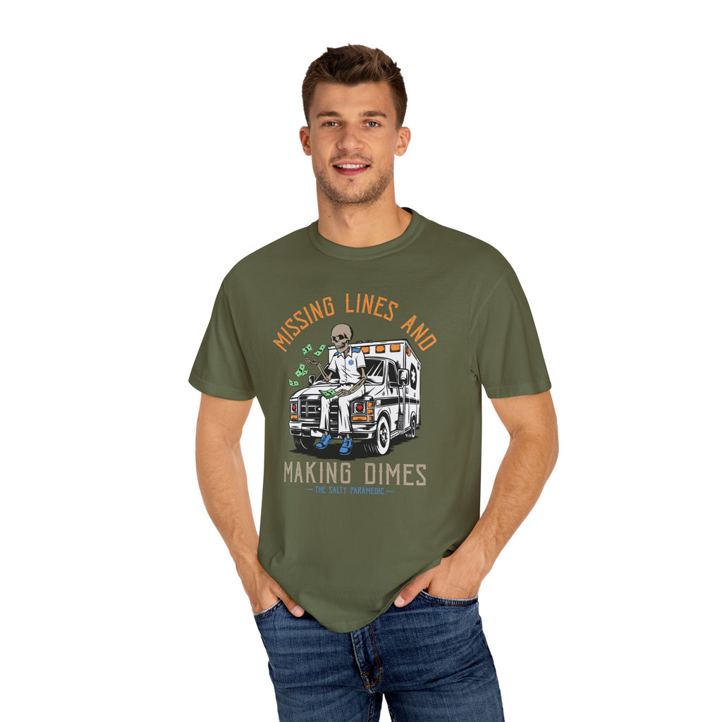 Missing Lines & Making Dimes (Design on Front)