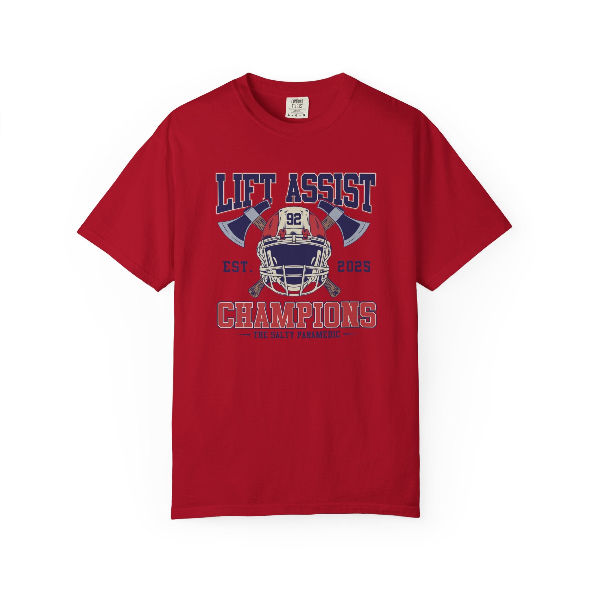 Lift Assist Champions T-Shirt (Graphic on Front)