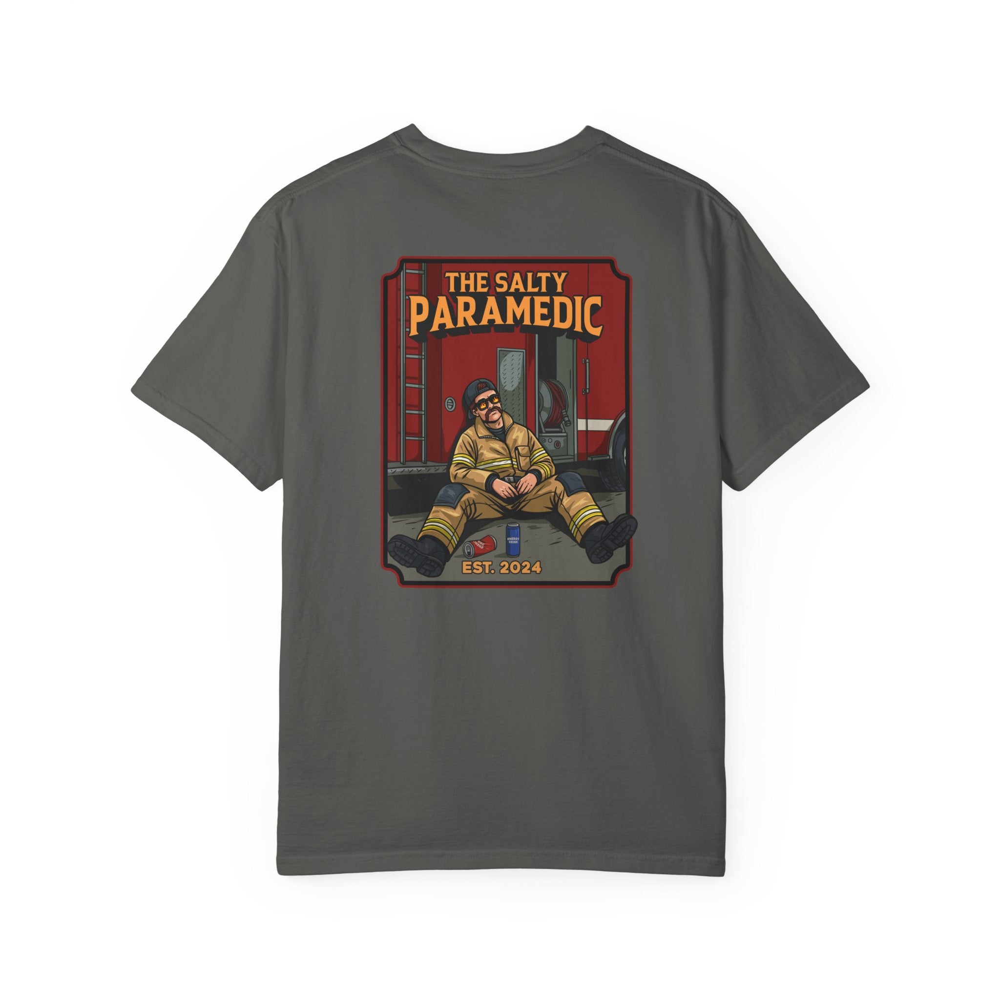 'The Salty Paramedic EST 2025' Graphic Tee