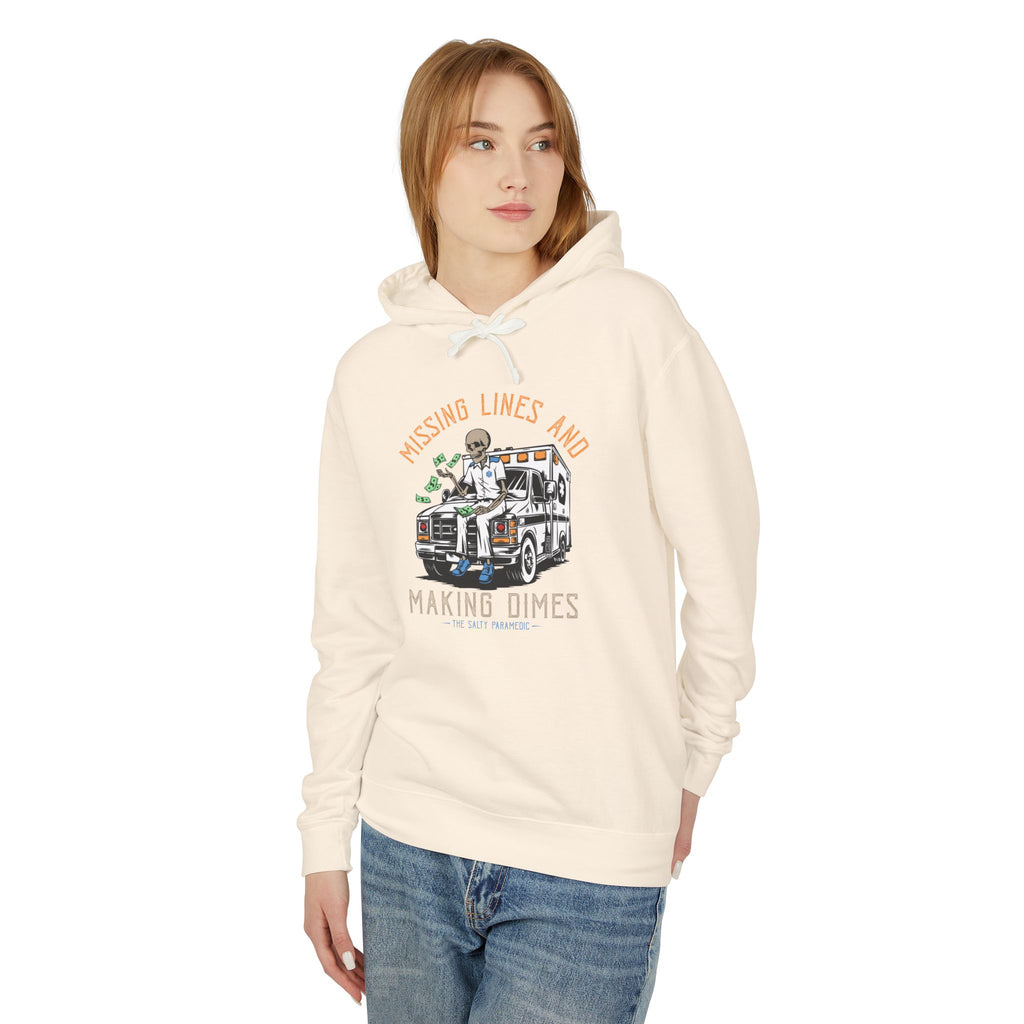 Missing Lines Hoodie (Graphic on Front)