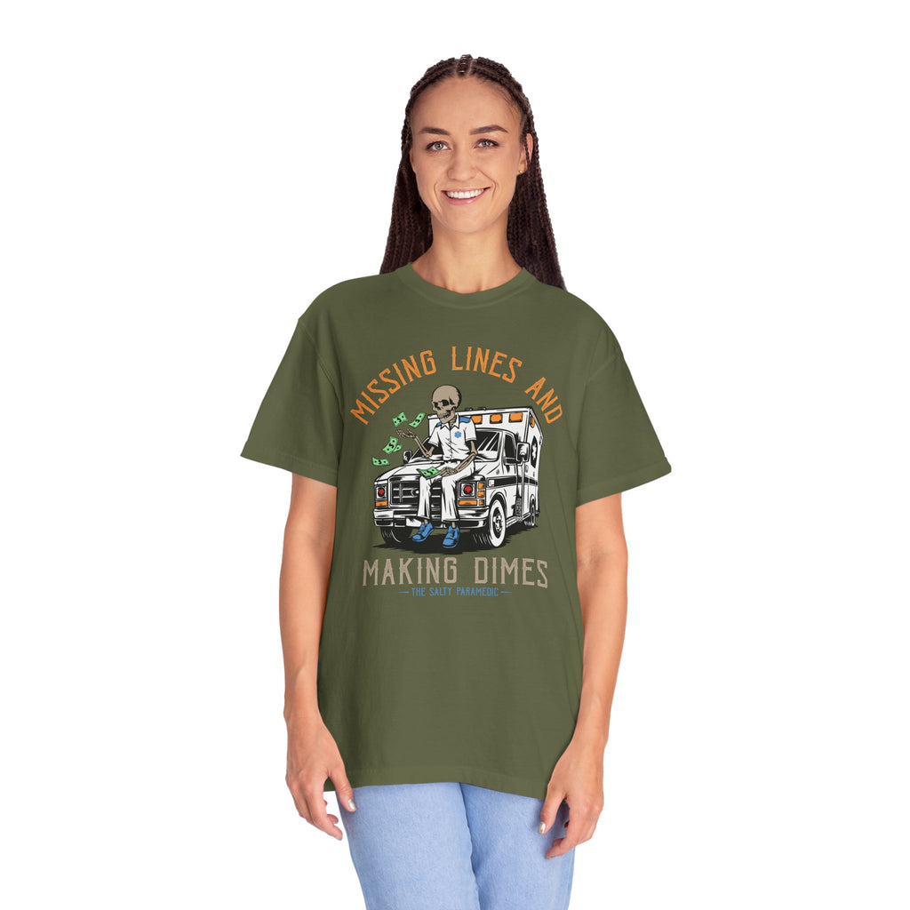 Missing Lines & Making Dimes (Design on Front)