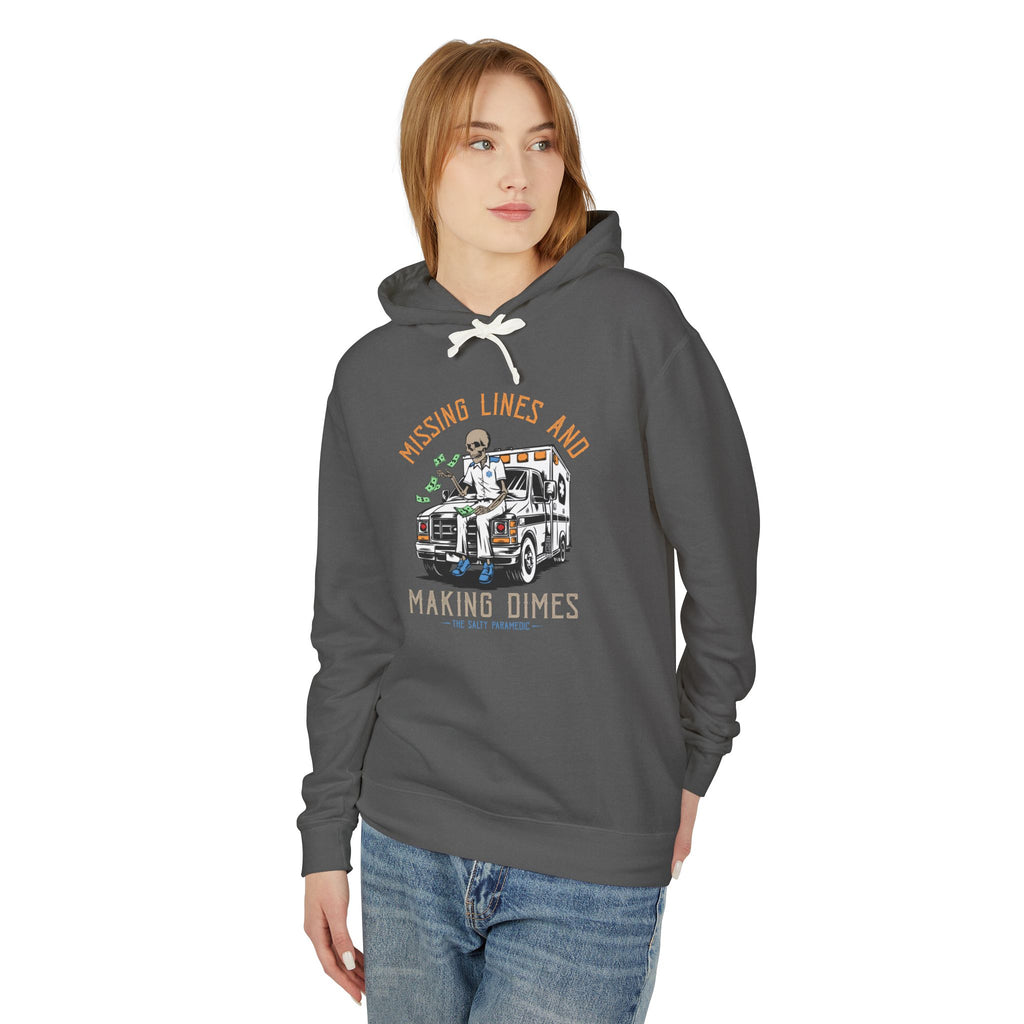 Missing Lines Hoodie (Graphic on Front)