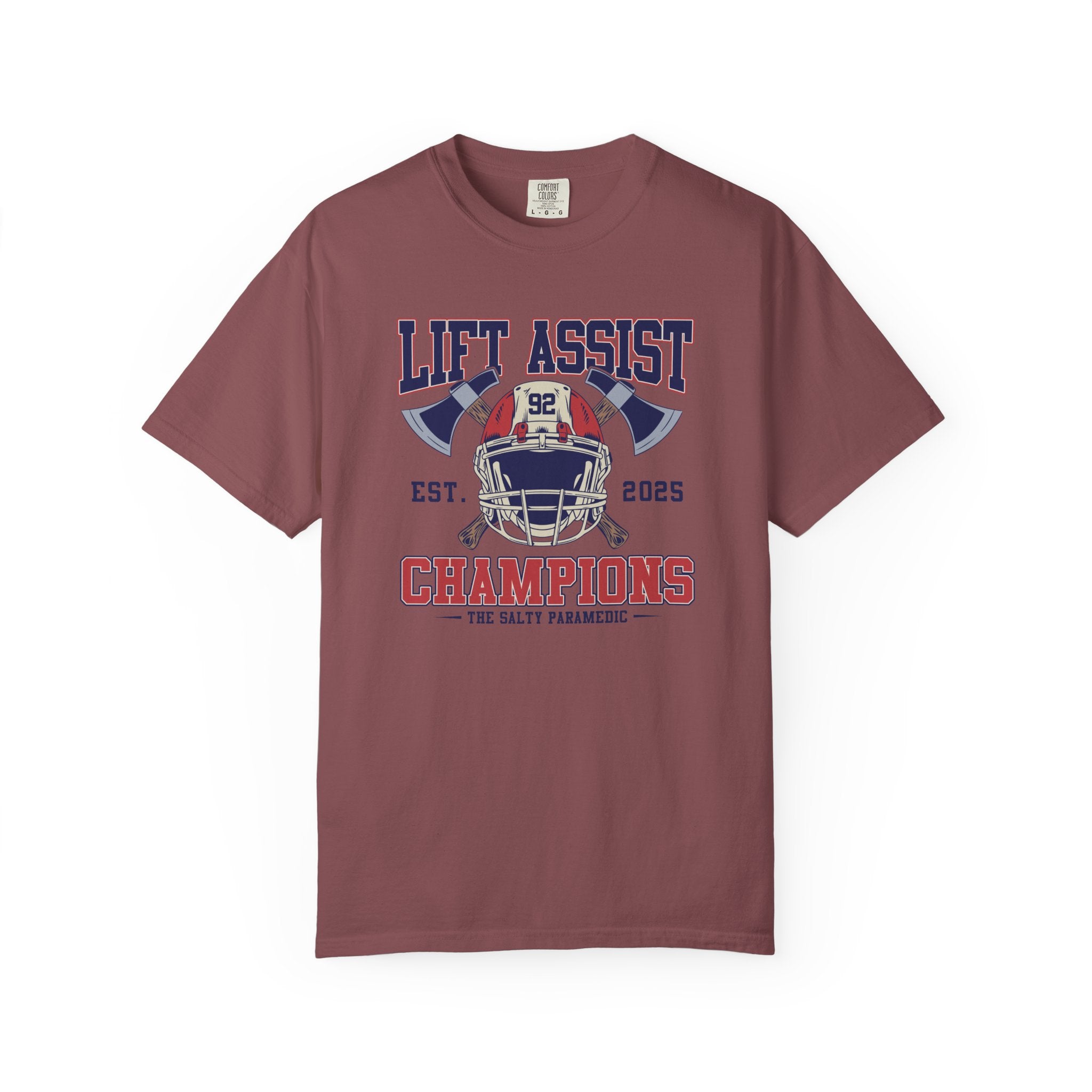 Lift Assist Champions T-Shirt (Graphic on Front)