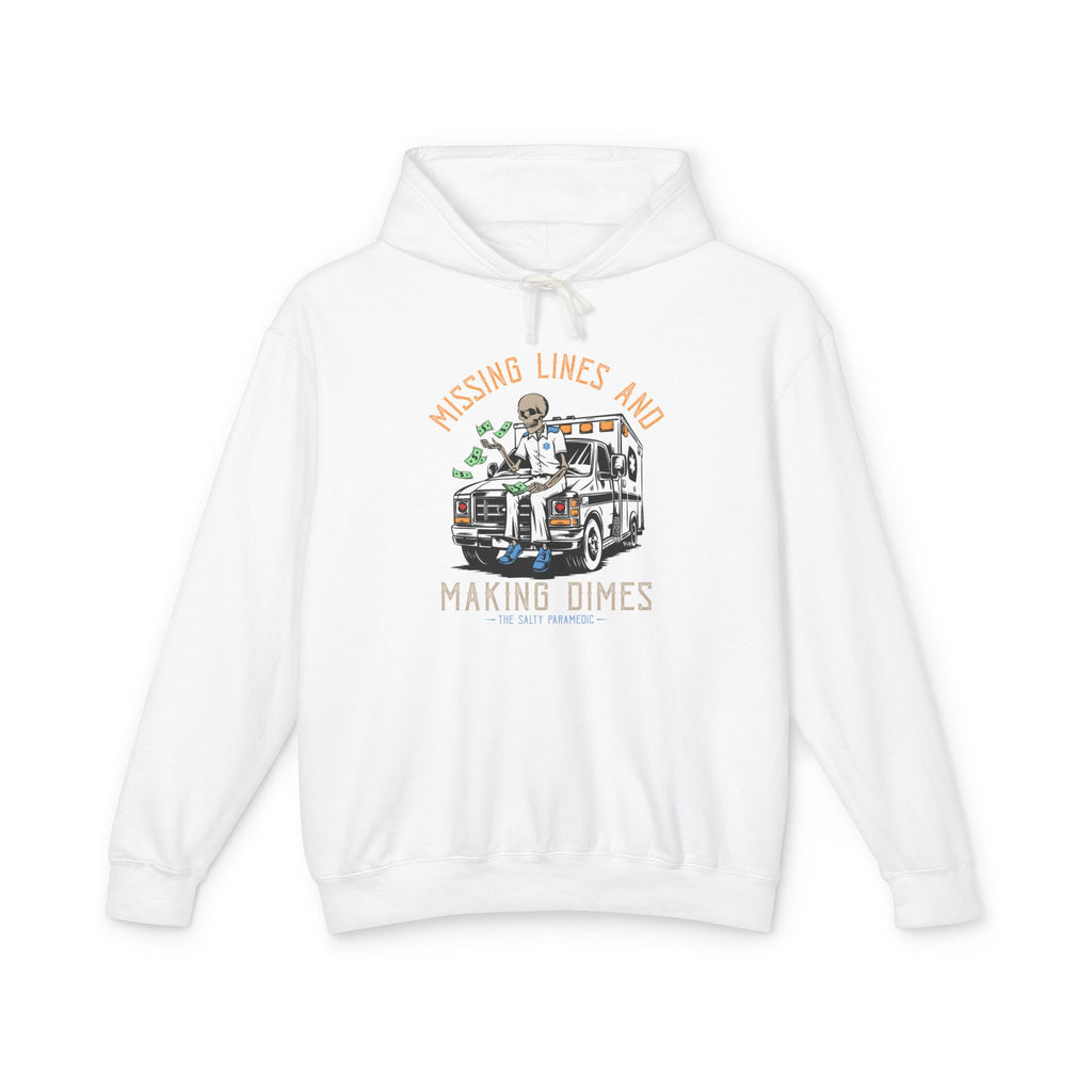 Missing Lines Hoodie (Graphic on Front)