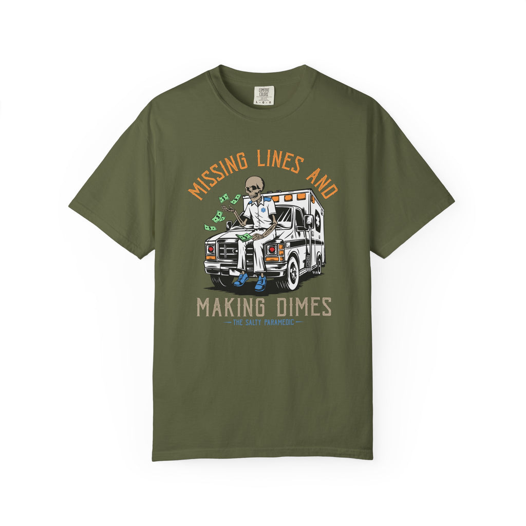 Missing Lines & Making Dimes (Design on Front)