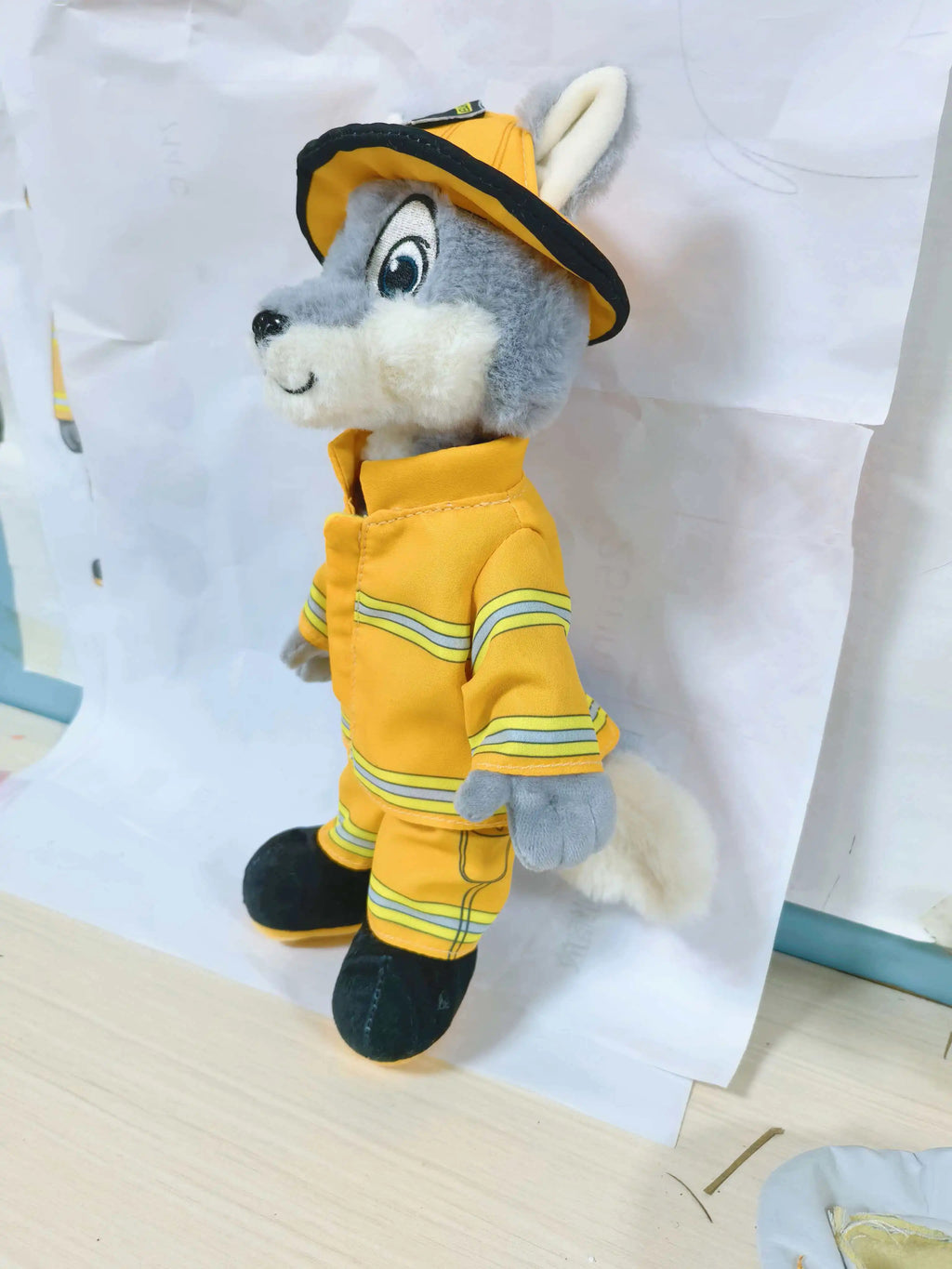 Felix the Firefighter Stuffed Animal