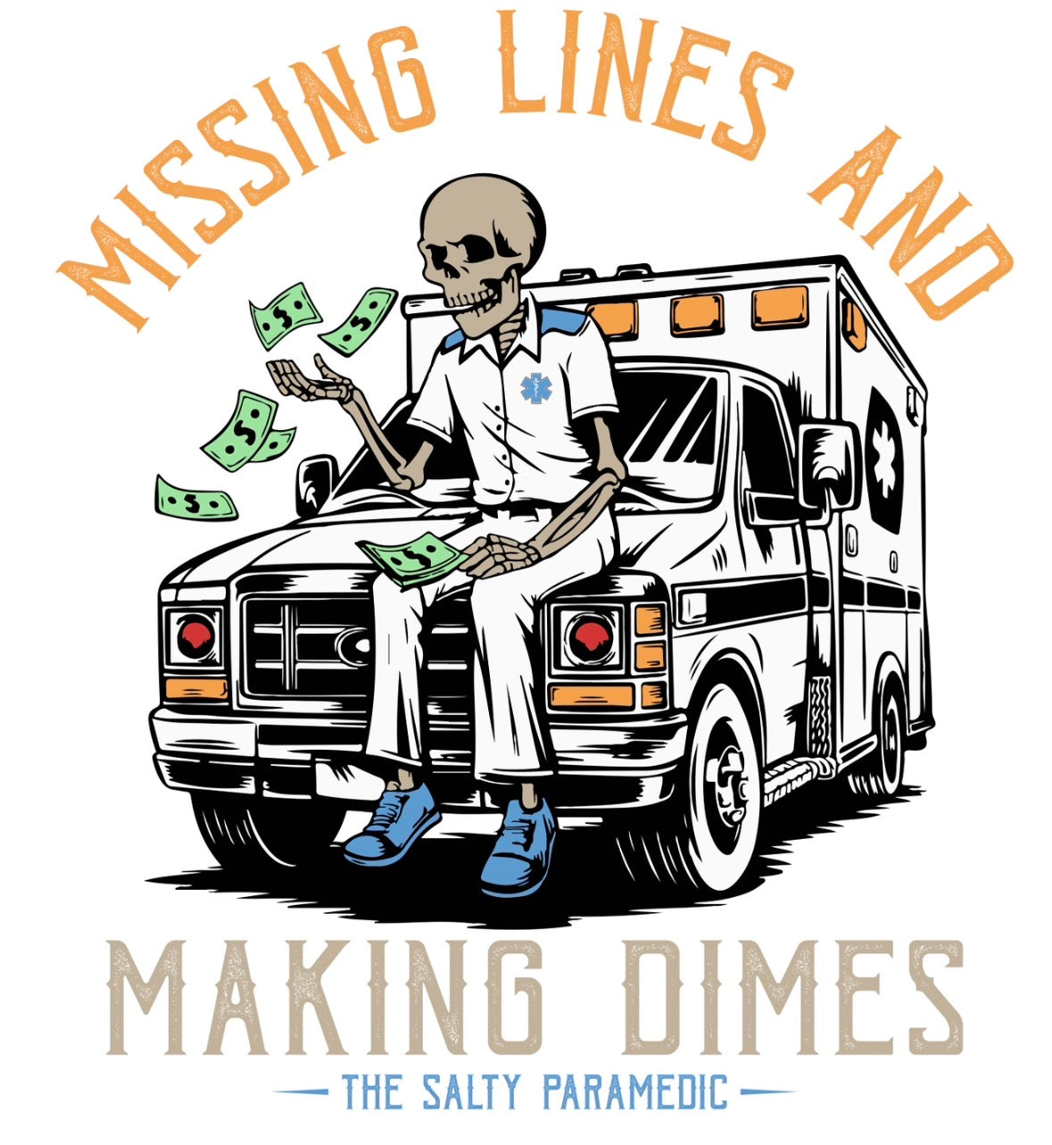 Missing Lines & Making Dimes Sticker (5-Pack)