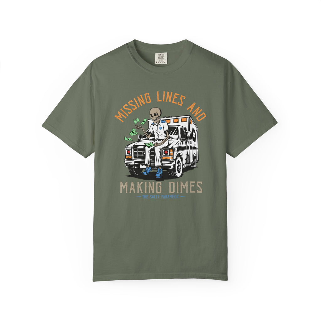 Missing Lines & Making Dimes (Design on Front)