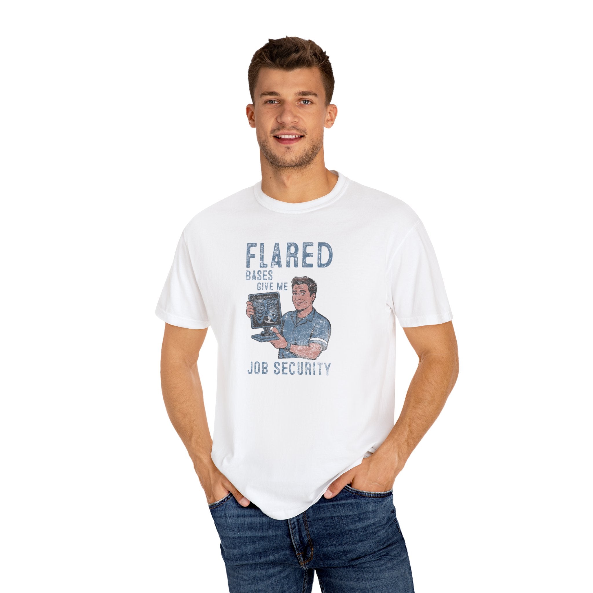 Flared Bases Give Me Job Security T-Shirt