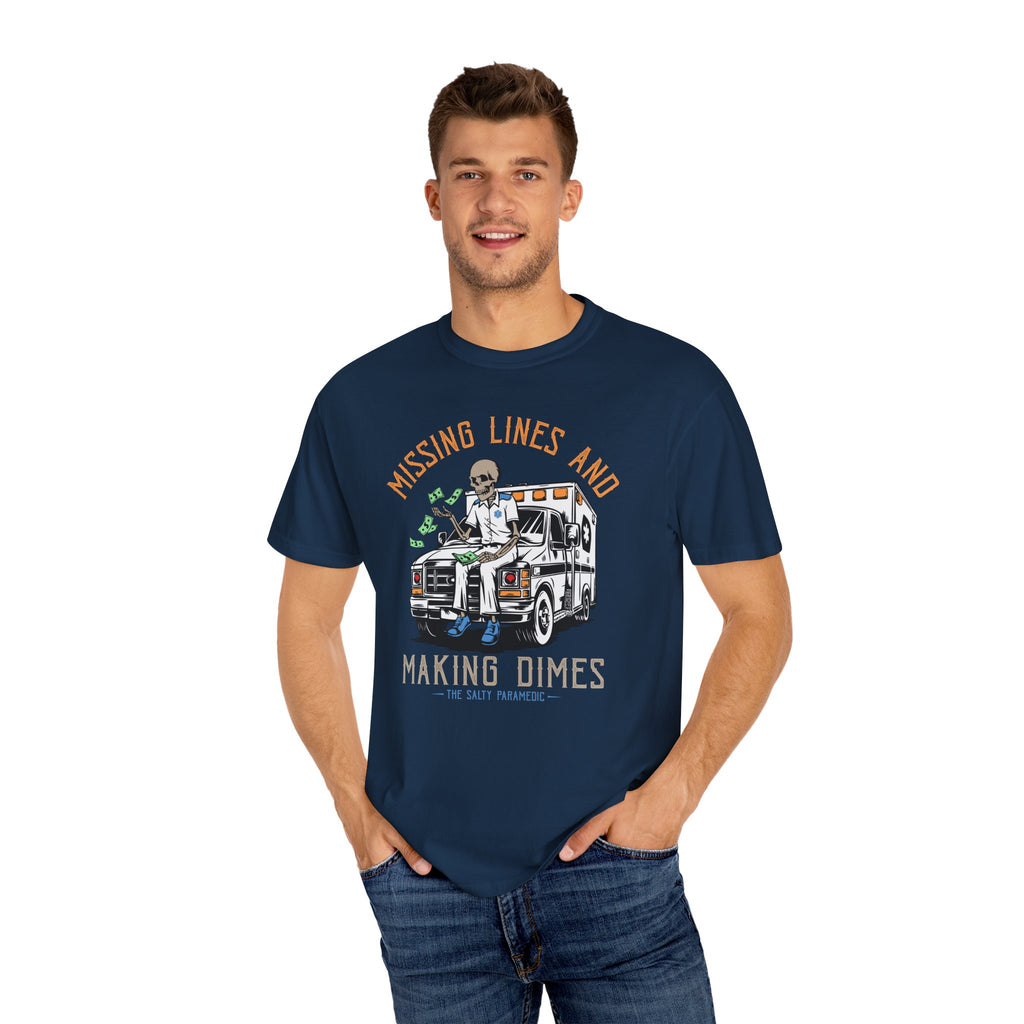 Missing Lines & Making Dimes (Design on Front)