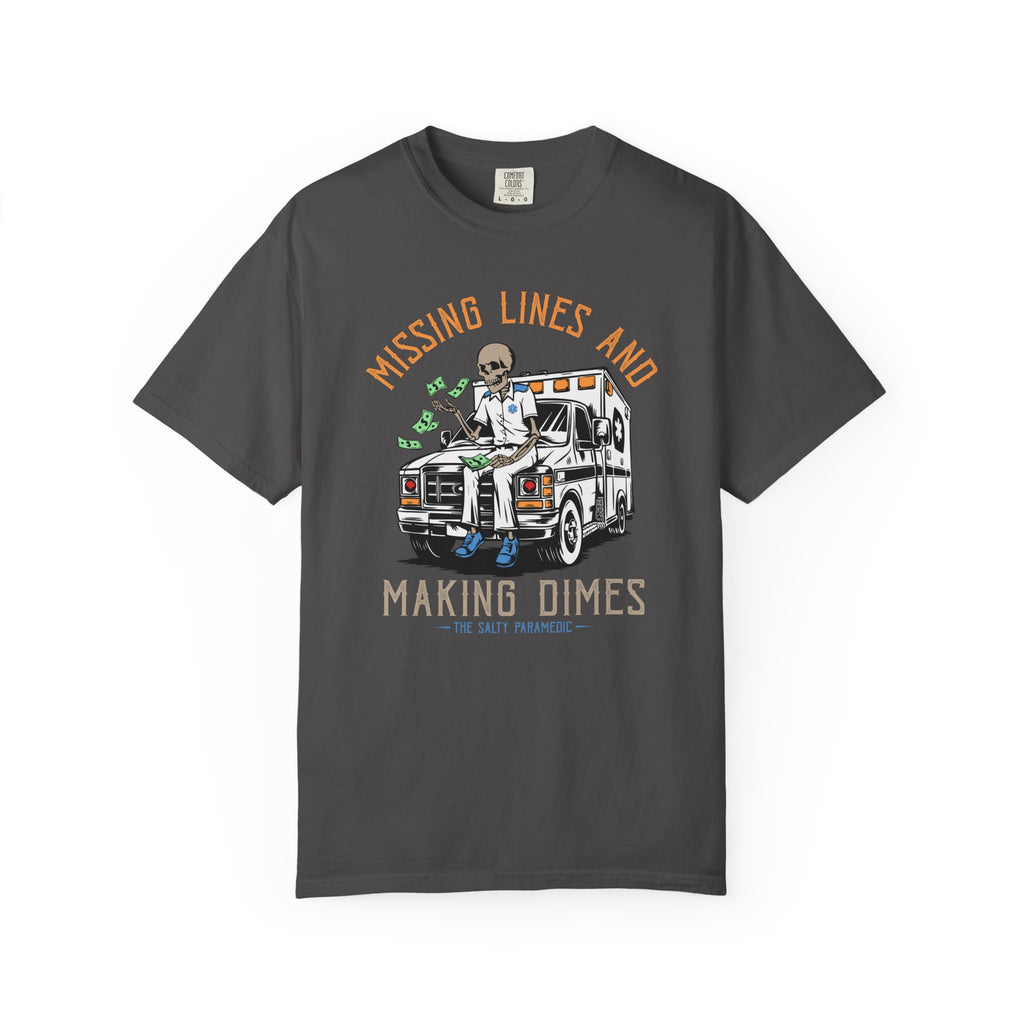 Missing Lines & Making Dimes (Design on Front)