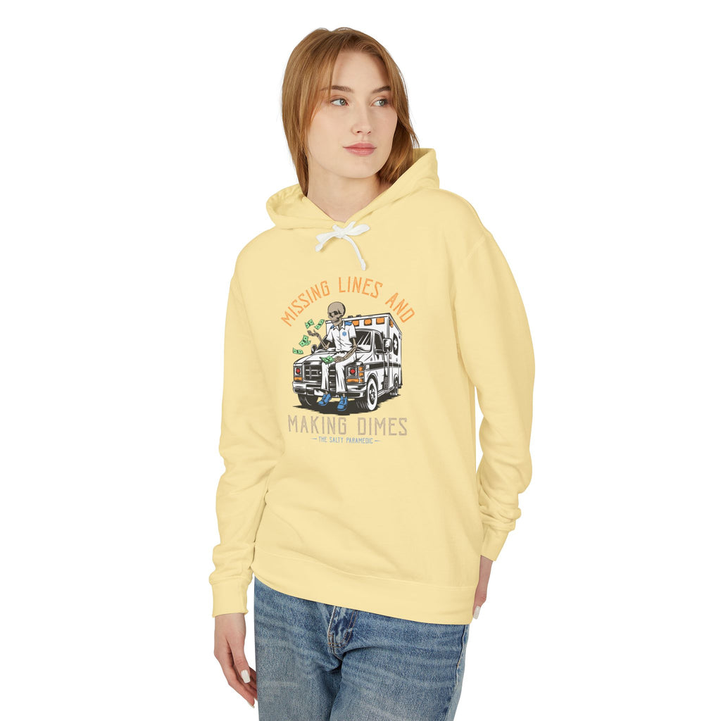 Missing Lines Hoodie (Graphic on Front)