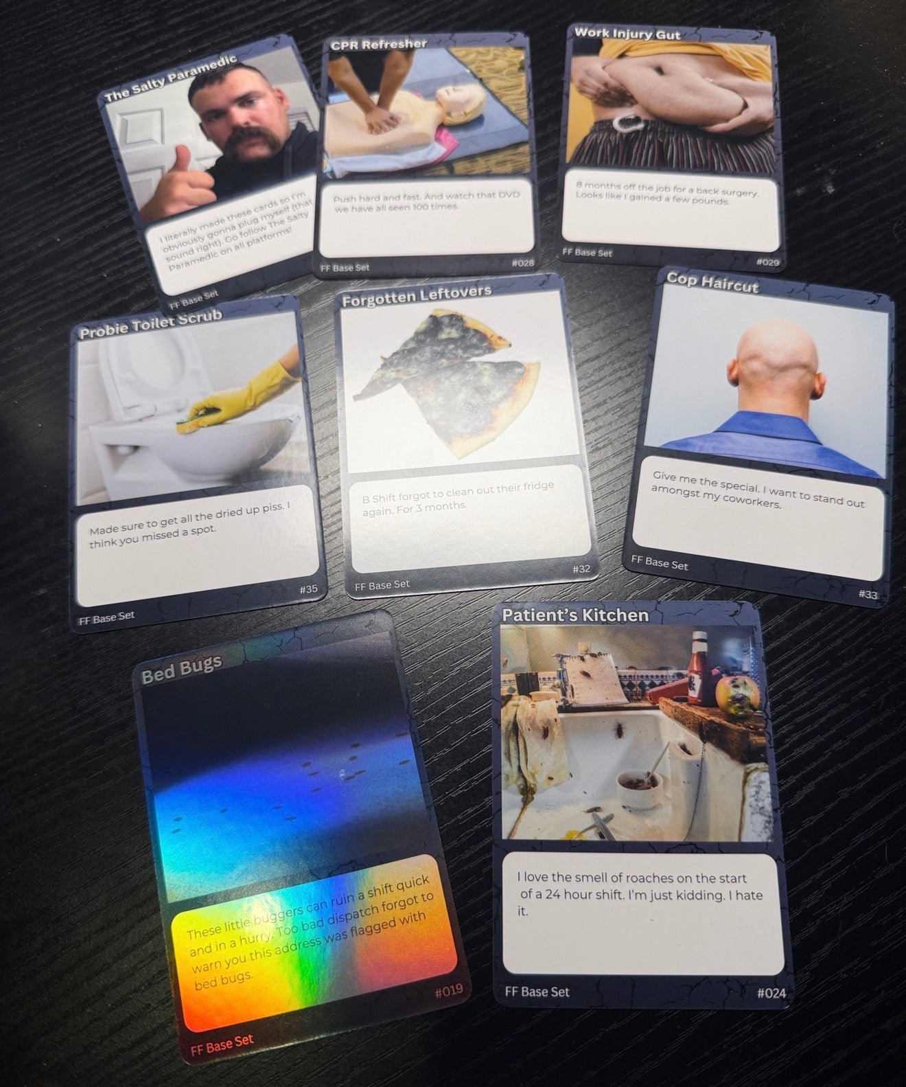 Frequent Flyers: First Responder Trading Cards