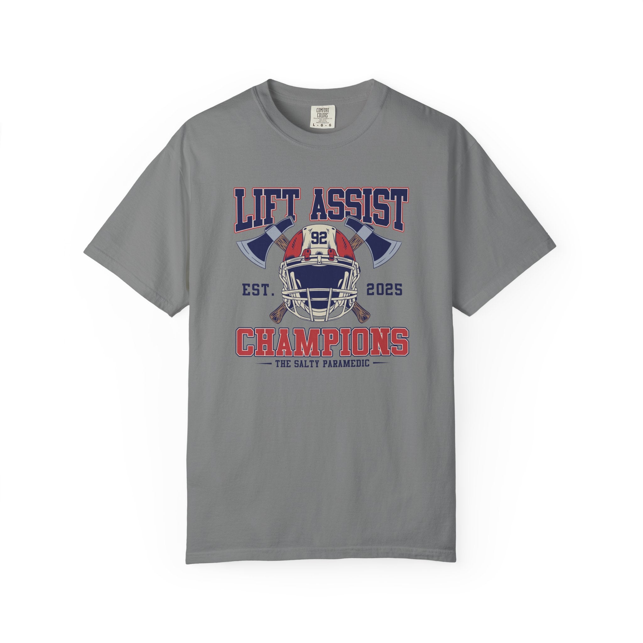 Lift Assist Champions T-Shirt (Graphic on Front)