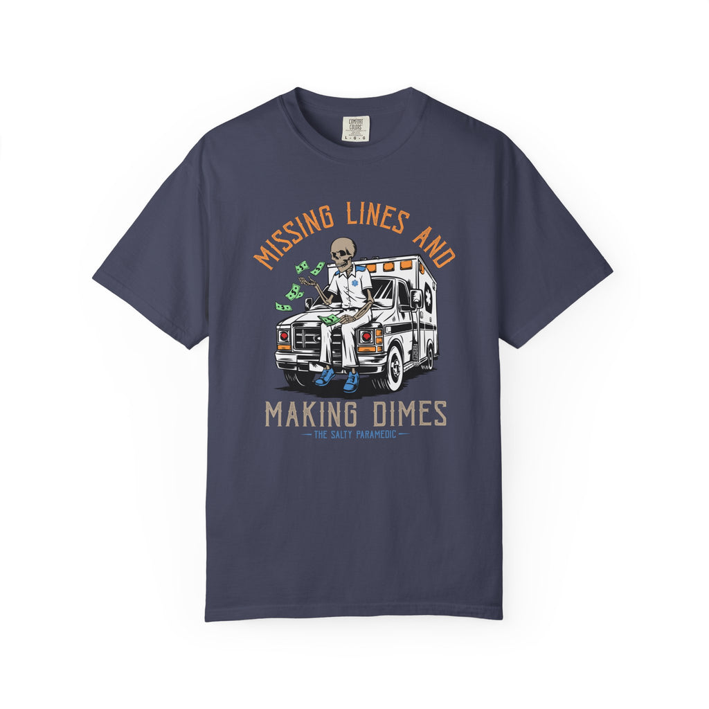 Missing Lines & Making Dimes (Design on Front)