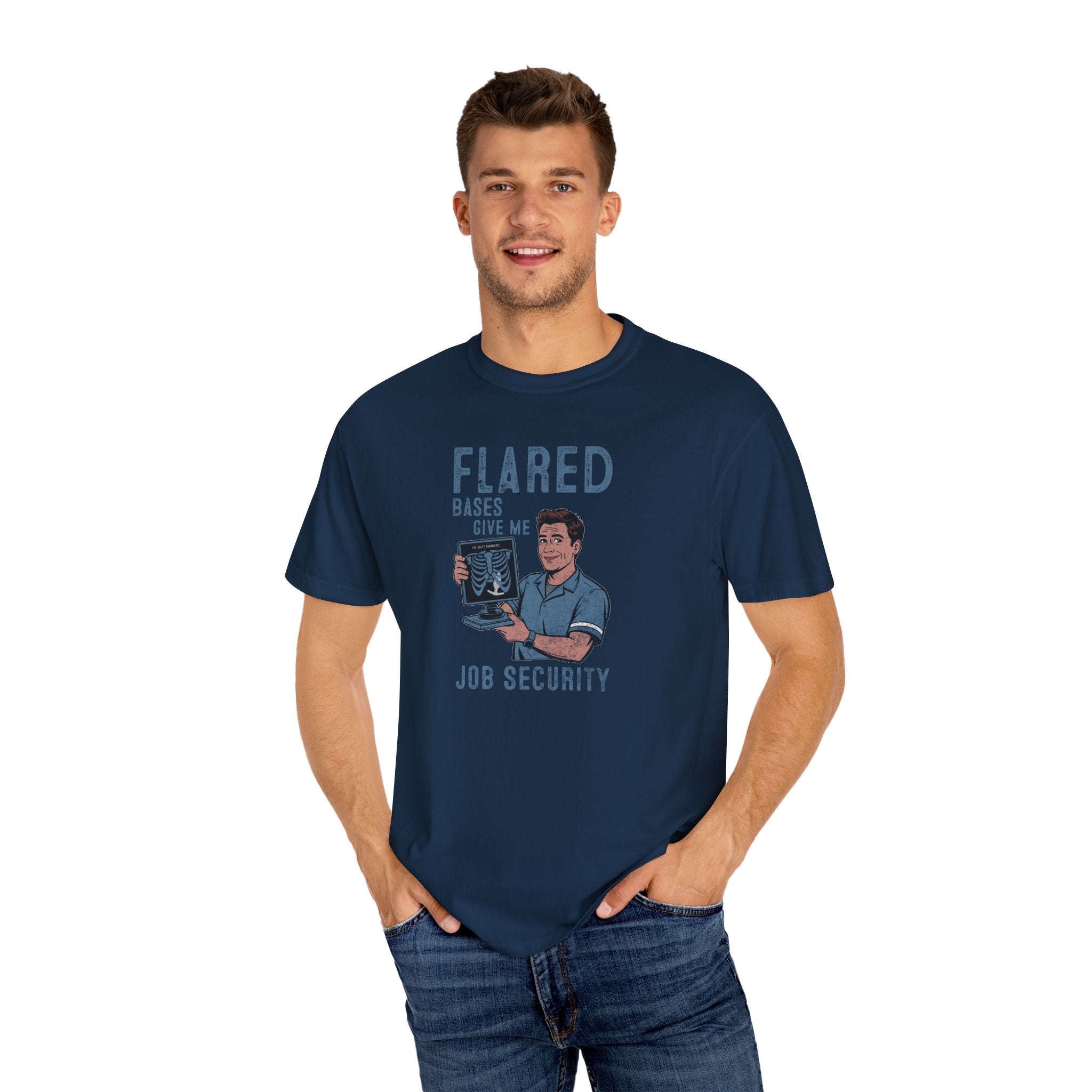 Flared Bases Give Me Job Security T-Shirt