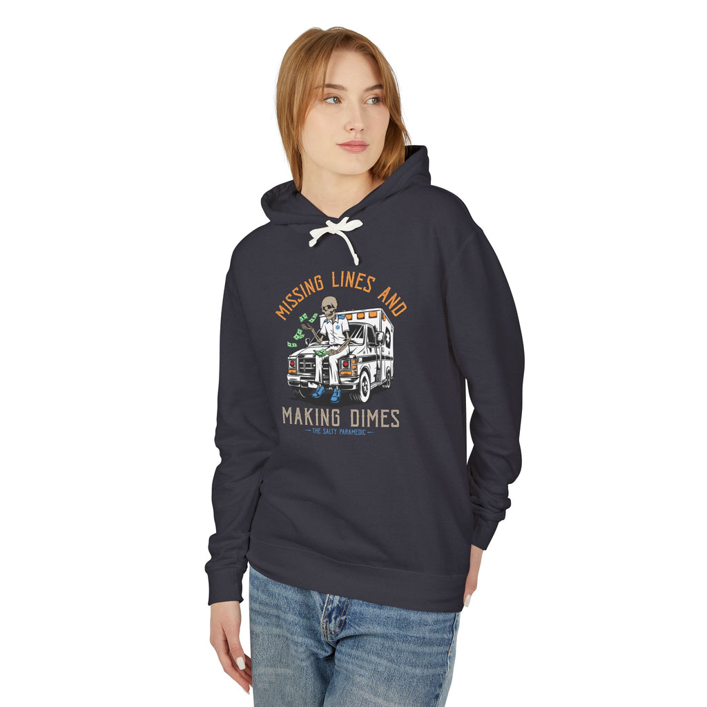 Missing Lines Hoodie (Graphic on Front)