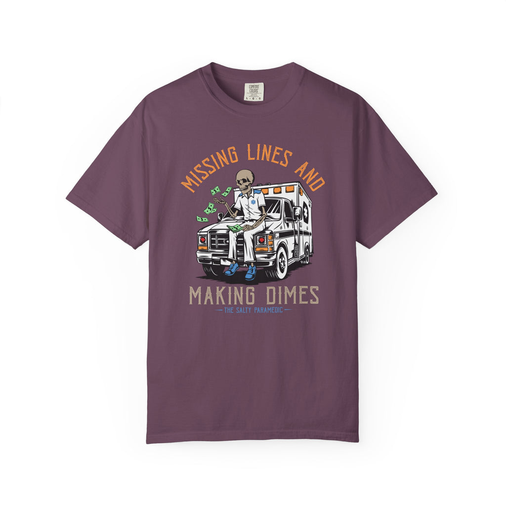 Missing Lines & Making Dimes (Design on Front)