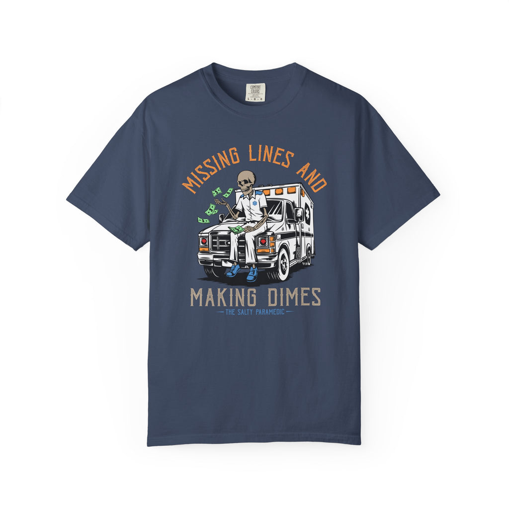 Missing Lines & Making Dimes (Design on Front)