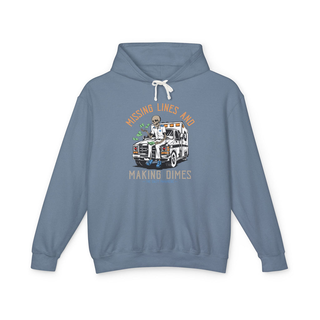 Missing Lines Hoodie (Graphic on Front)
