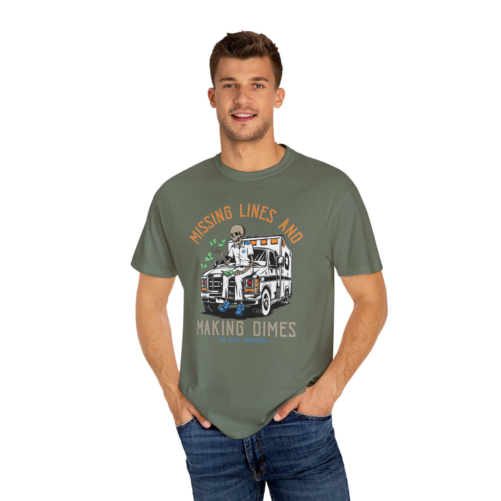 Missing Lines & Making Dimes (Design on Front)