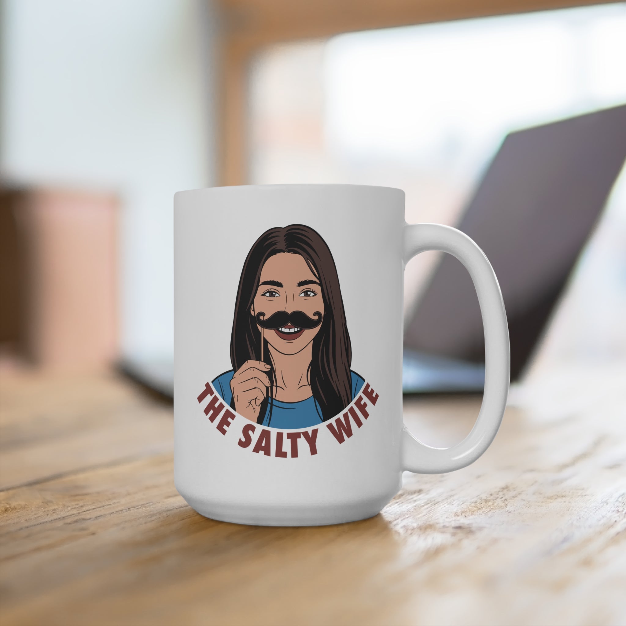 The Salty Wife Coffee Mug