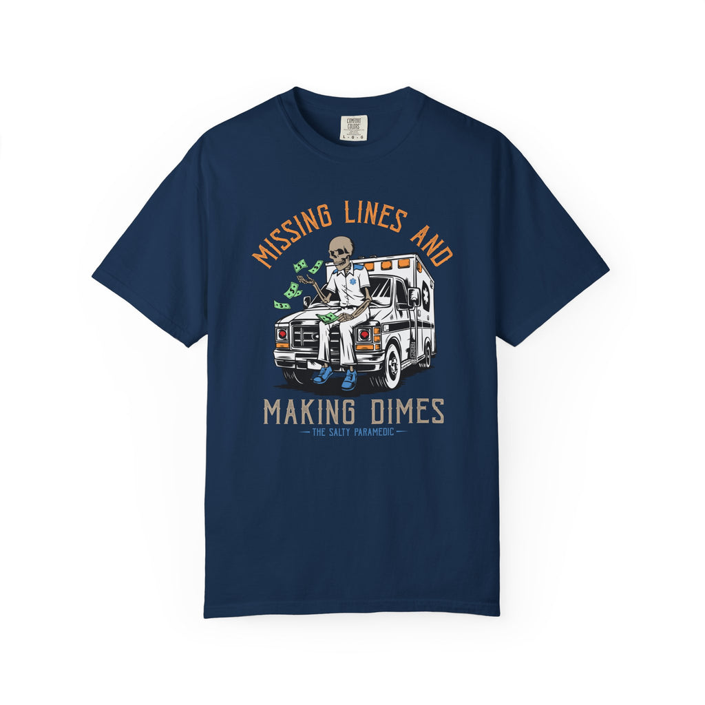 Missing Lines & Making Dimes (Design on Front)