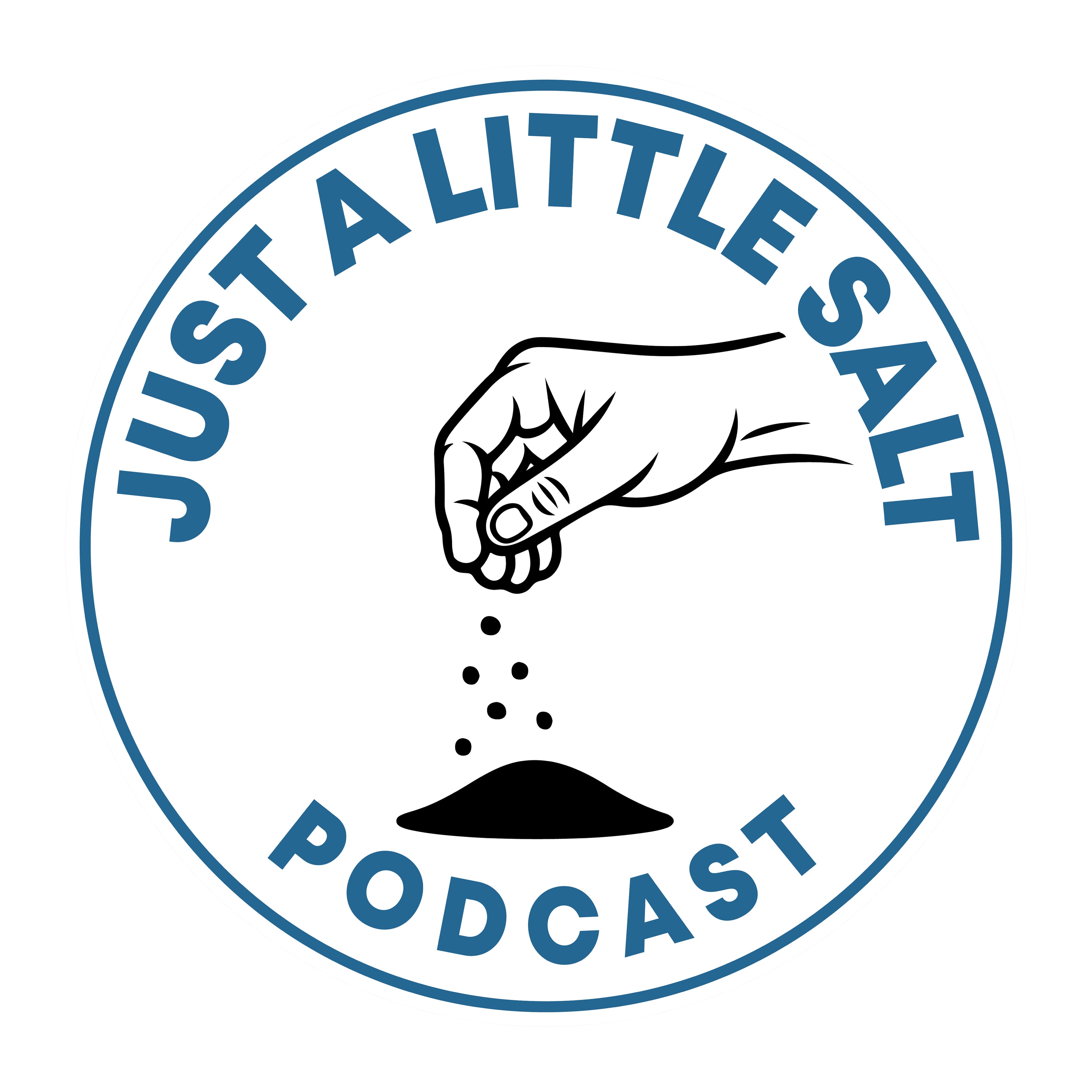 Just a Little Salt Podcast Sticker (5-Pack)