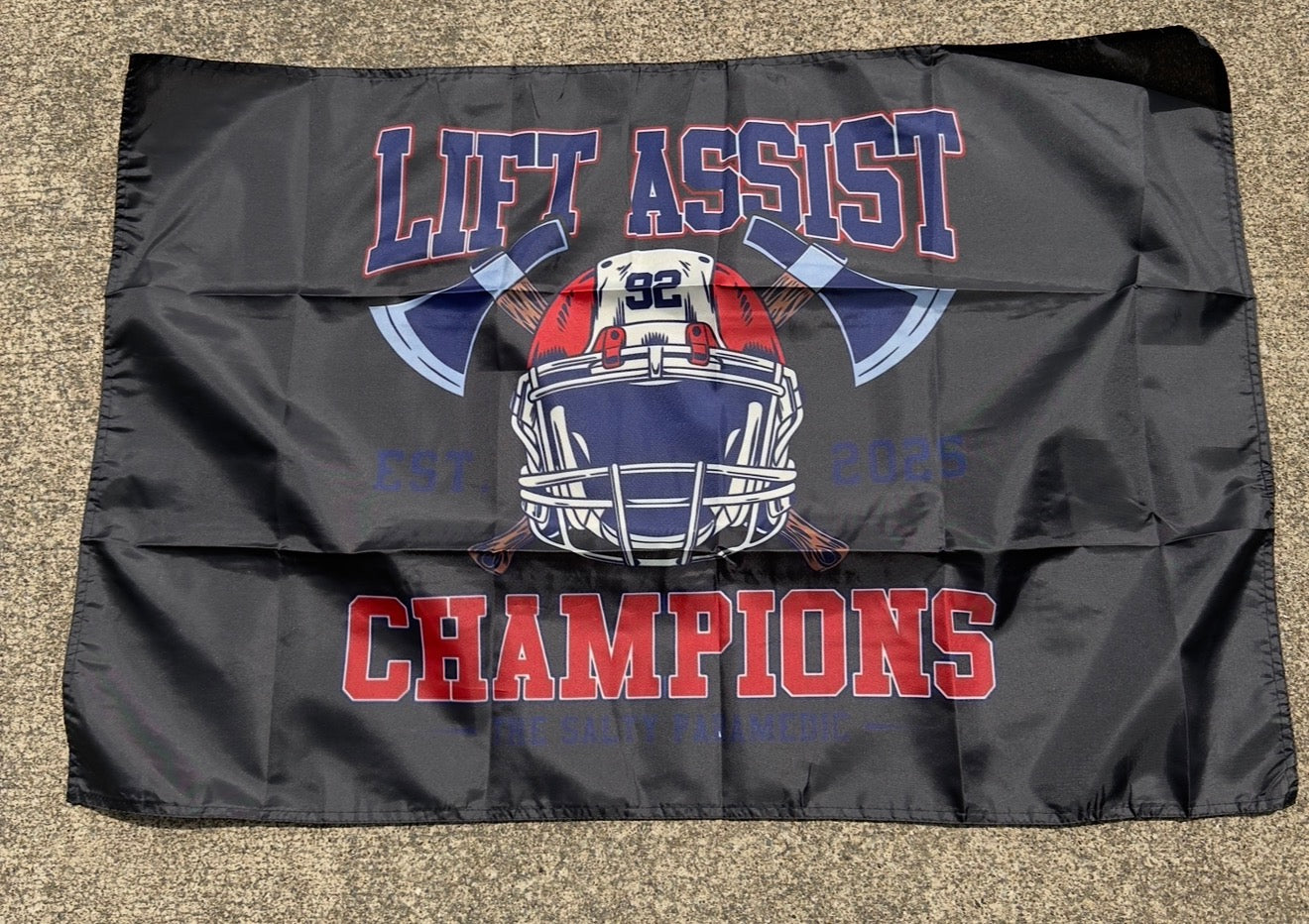 Lift Assist Champions Flag