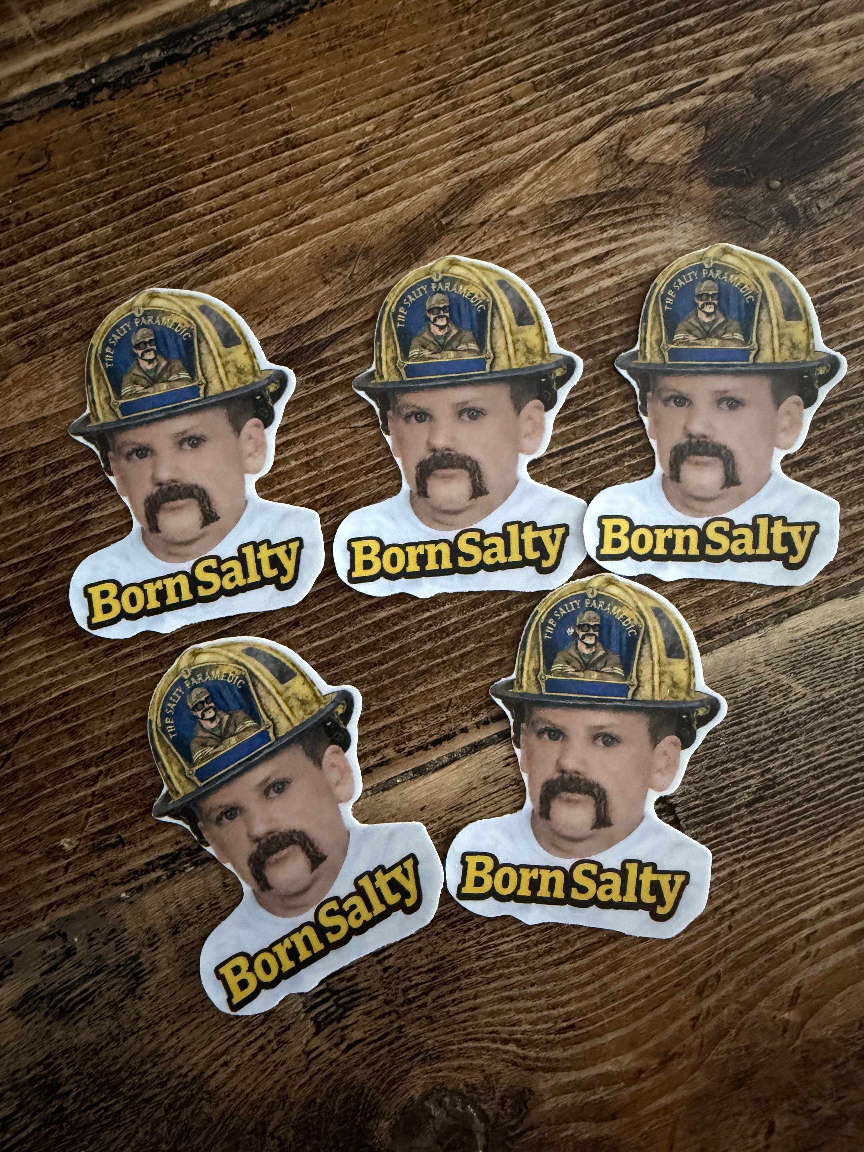Born Salty Sticker Pack (5 Stickers)
