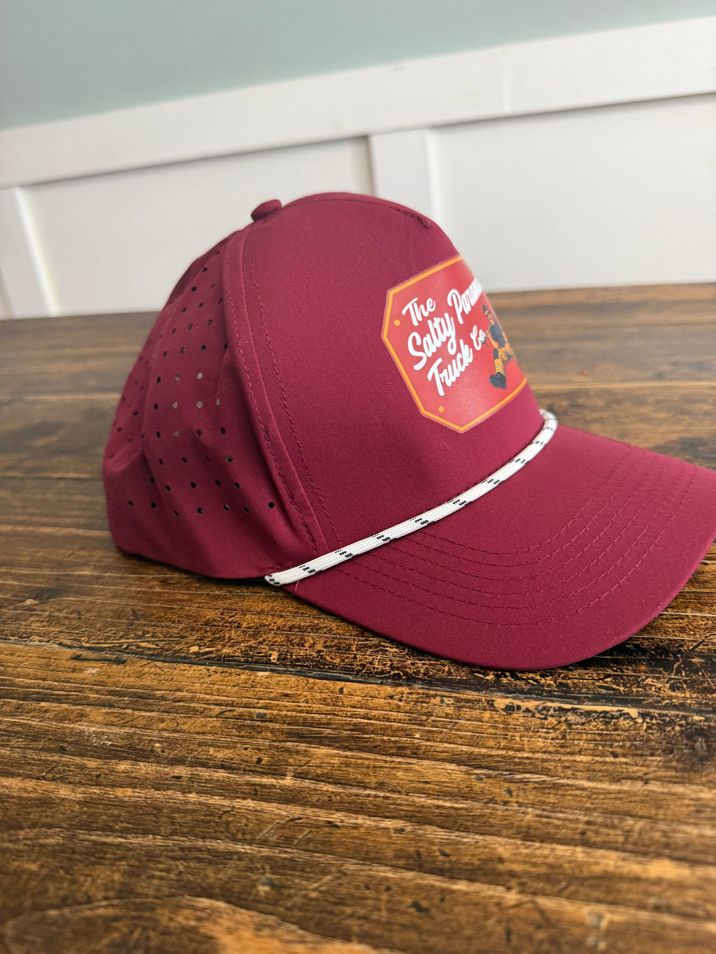 Salty Truck Co. Rope Hat (Red)