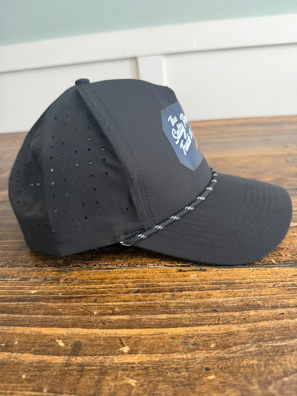 Salty Truck Co. Rope Hat (Black)