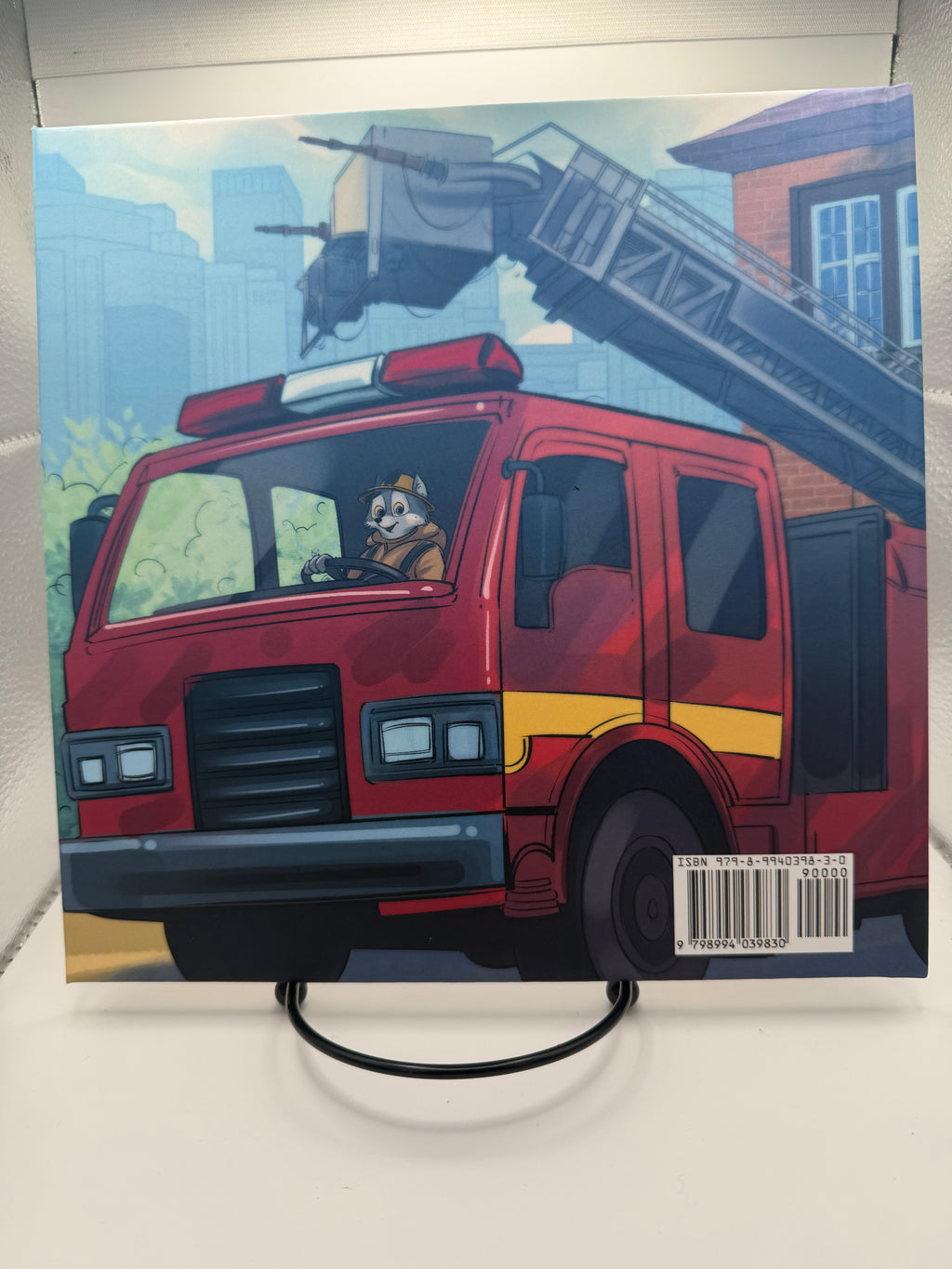 Felix Wants to be a Firefighter Signed Hardcover Book
